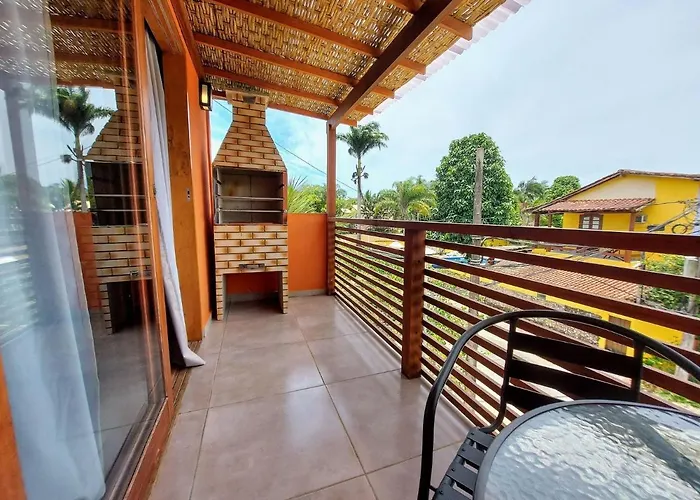 Cedro - Flat recém inaugurado, 50mts da Praia, Churr, Piscina, WiFi eficiente, Netflix